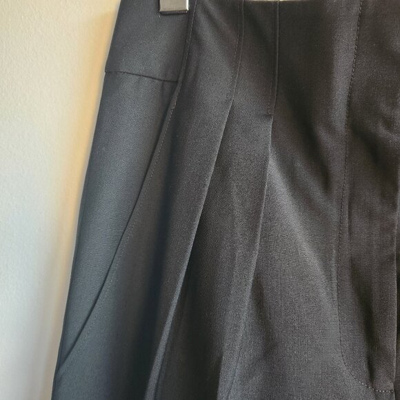 Sz6 Tibi Black Tropical Wool Blend Yasmeen Trousers - EUC - Picture 3 of 11